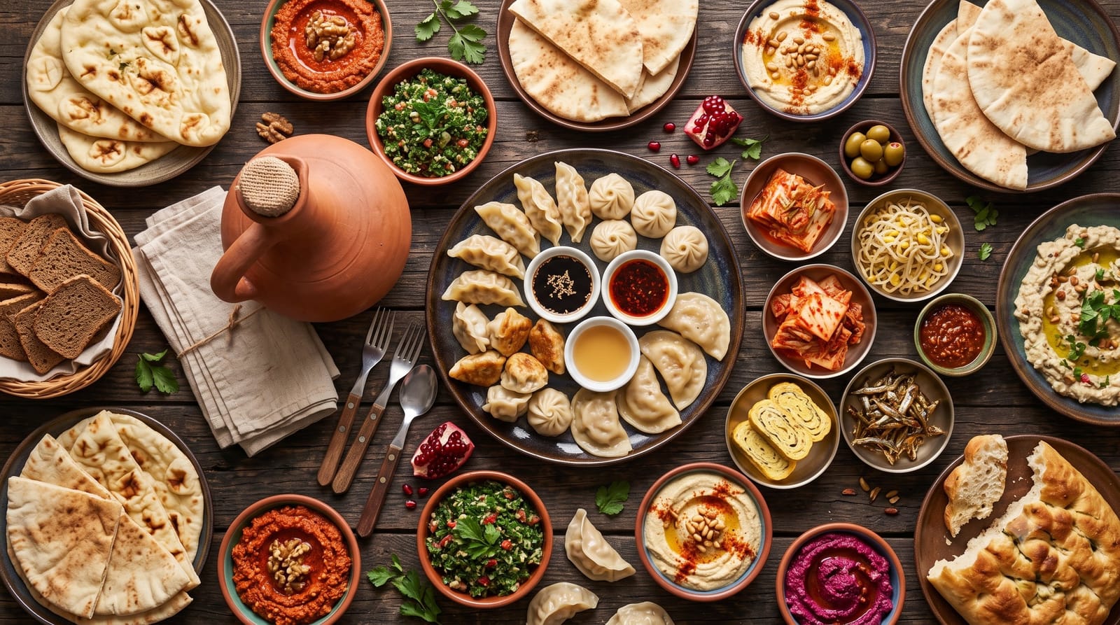 National Dishes at the Source