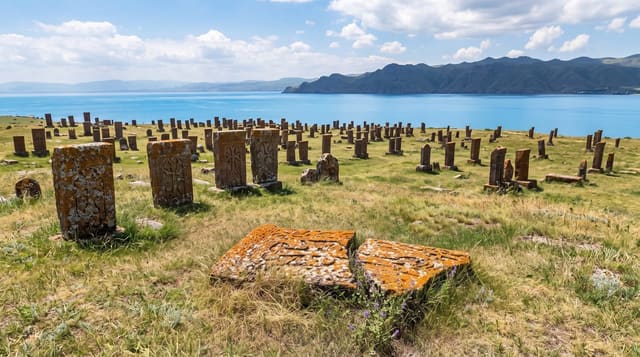 The Noratus Khachkar Field