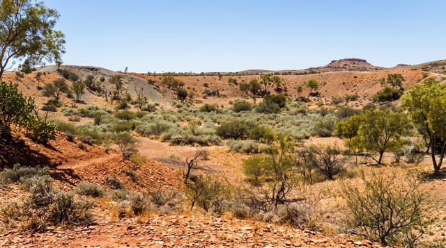 Henbury Meteorite Craters