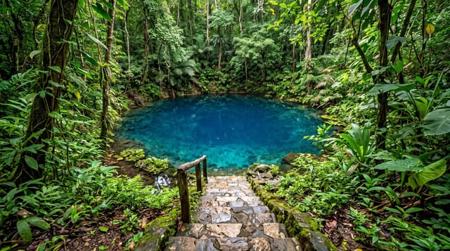 St Herman's Blue Hole National Park