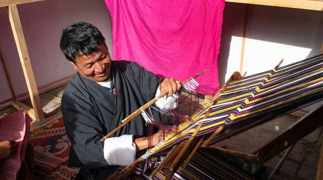Bhutanese Weaving