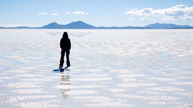 The Salar de Uyuni