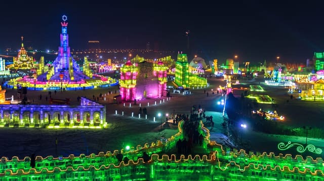 The Harbin Ice and Snow Festival
