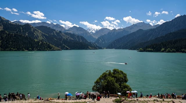 Heavenly Lake of Tianshan