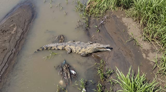 The Tárcoles River Crocodiles
