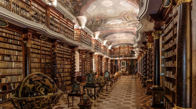 The Clementinum Baroque Library