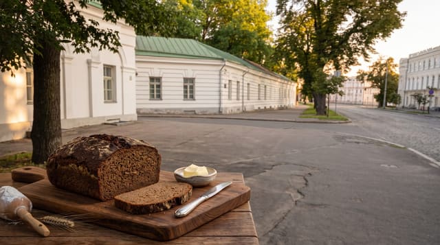 Estonian Black Bread