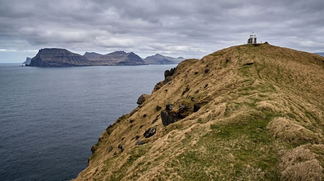 Kalsoy and Kallur Lighthouse