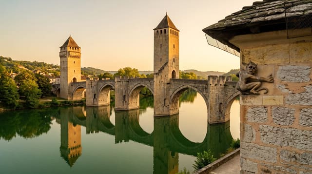 The Pont Valentre at Cahors