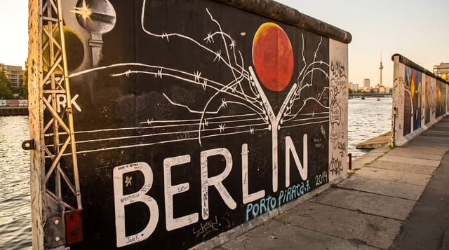 Berlin Wall and East Side Gallery