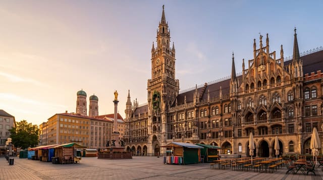 Munich and Marienplatz