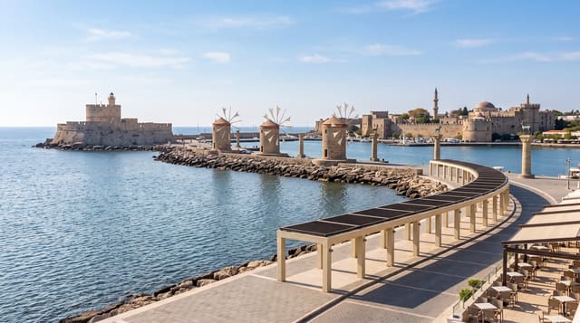 Mandraki Harbour