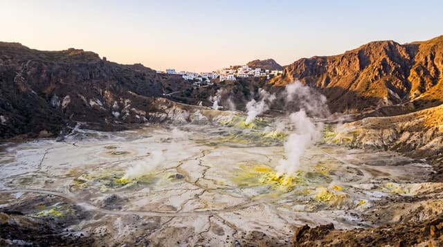 Nisyros Volcano Caldera