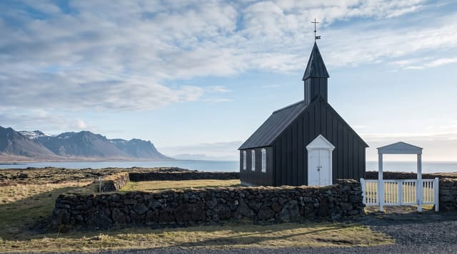 Budakirkja, the Black Church at Budir