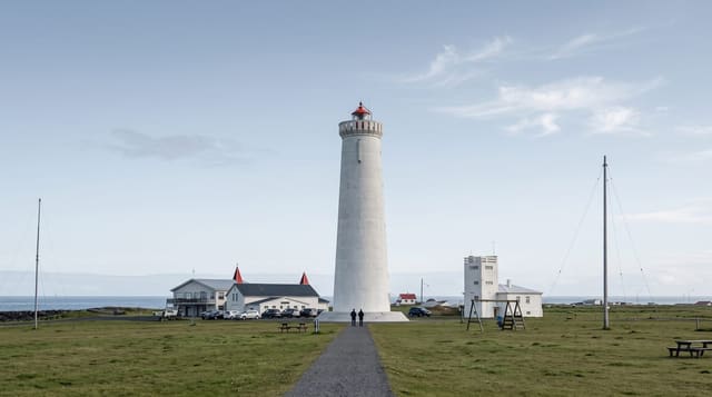 Gardskagi Lighthouses