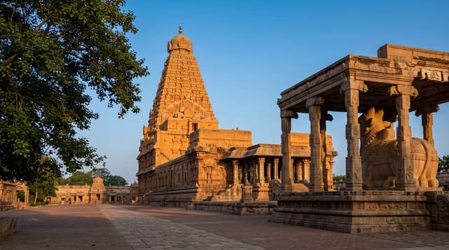 The Brihadisvara Temple, Thanjavur