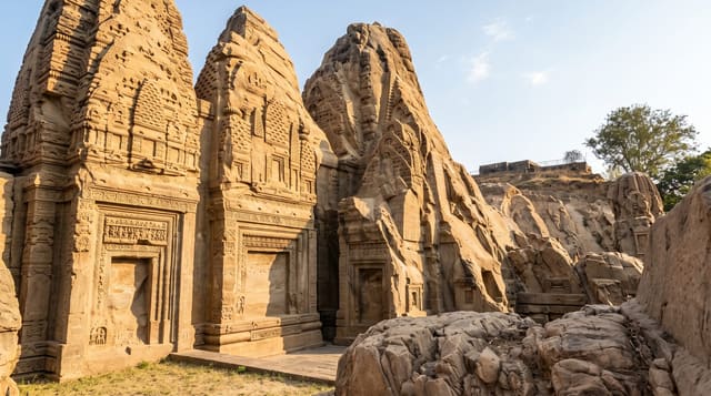 Masroor Rock-Cut Temples