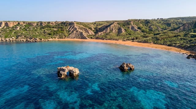 Golden Bay and Għajn Tuffieħa