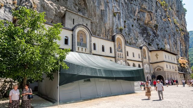 The Ostrog Monastery