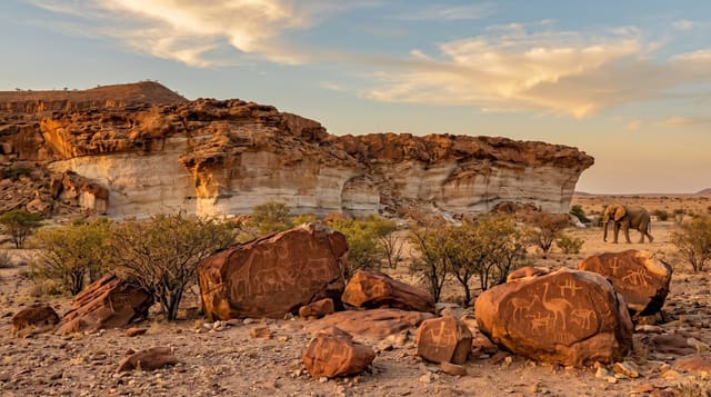 Twyfelfontein and Damaraland