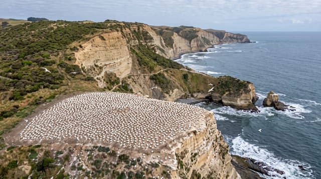 Cape Kidnappers Gannet Colony