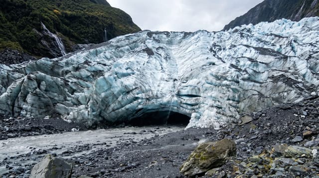 The Franz Josef and Fox Glaciers