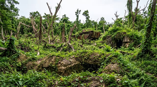 Peleliu Battlefield