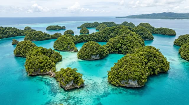 The Rock Islands Southern Lagoon