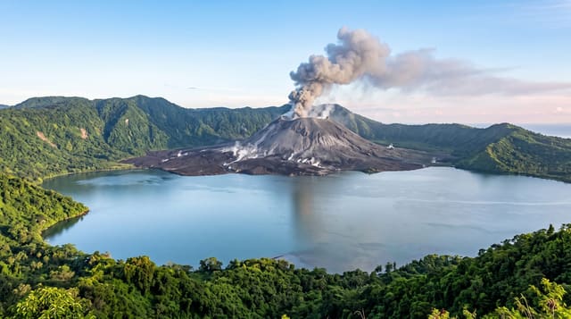Rabaul and Tavurvur
