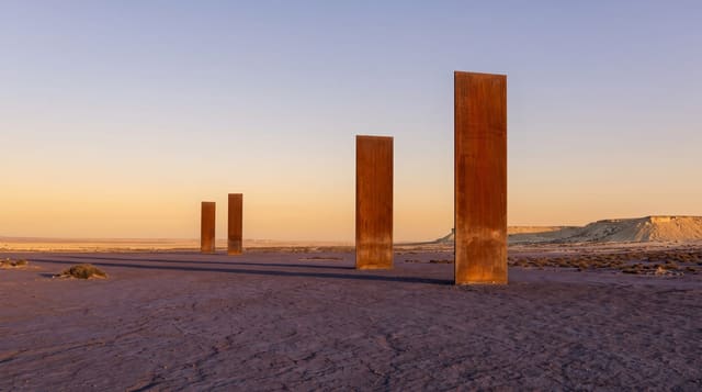 Zekreet and Richard Serra's East-West