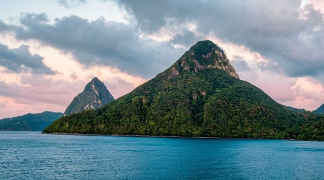 Climbing Gros Piton