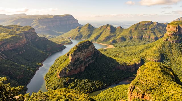 The Blyde River Canyon