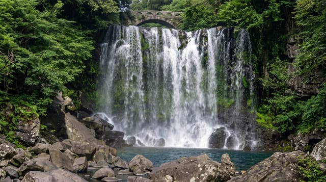 Cheonjeyeon Waterfalls