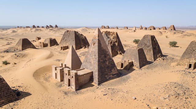 The Pyramids of Meroë