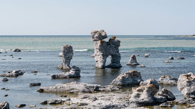Gotland and Faro Raukar