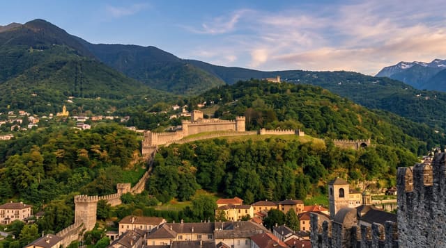 The Castles of Bellinzona
