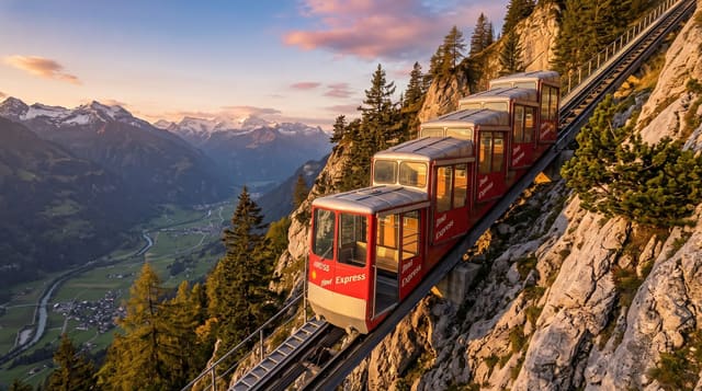 The Stoos Funicular