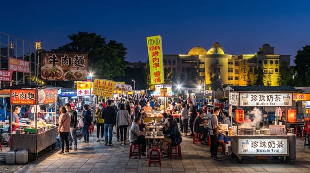 The Night Markets of Taiwan