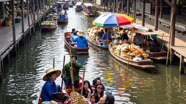 The Floating Markets