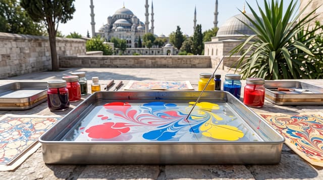 Ebru, the Art of Marbling