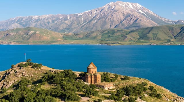 Lake Van and Akdamar Island