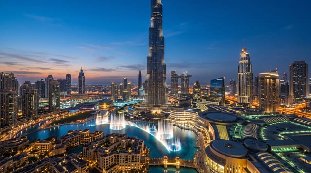 The Burj Khalifa