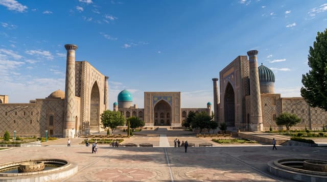 Samarkand and the Registan