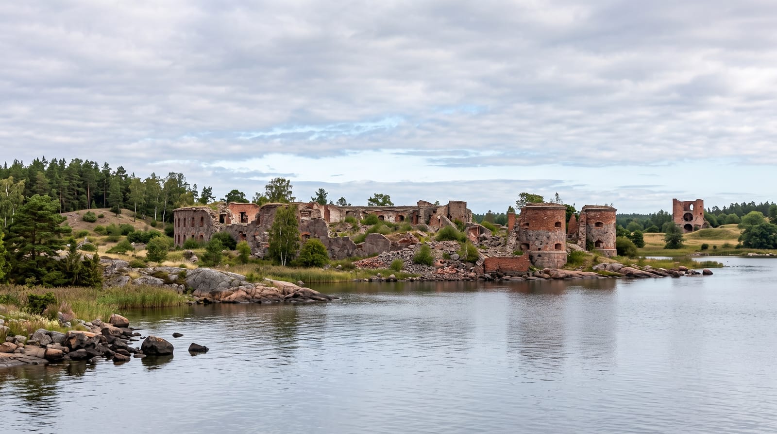 The Bomarsund Fortress Ruins