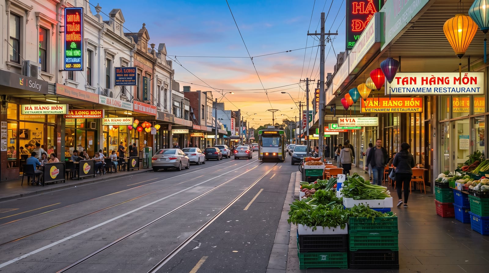Melbourne's Migrant Food Streets