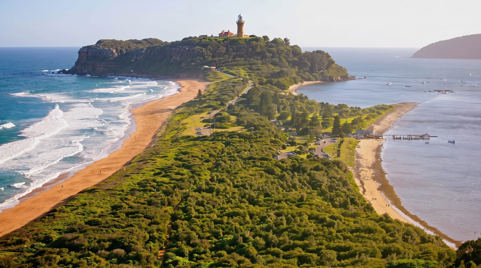 Palm Beach and Barrenjoey Lighthouse