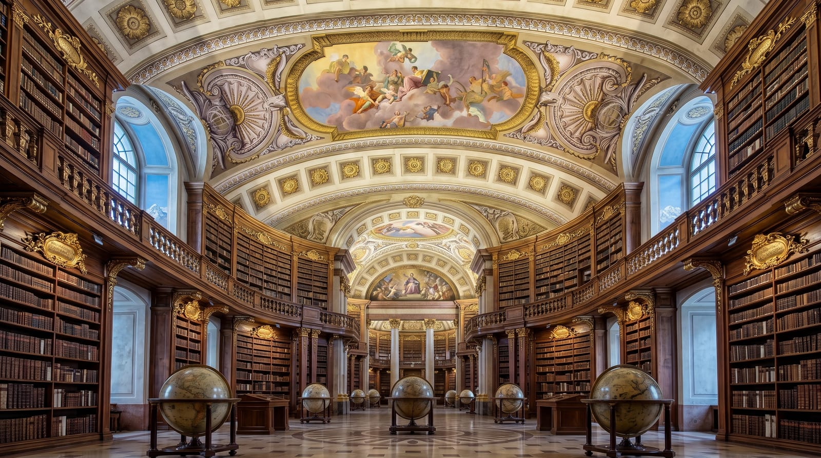 The State Hall of the Austrian National Library