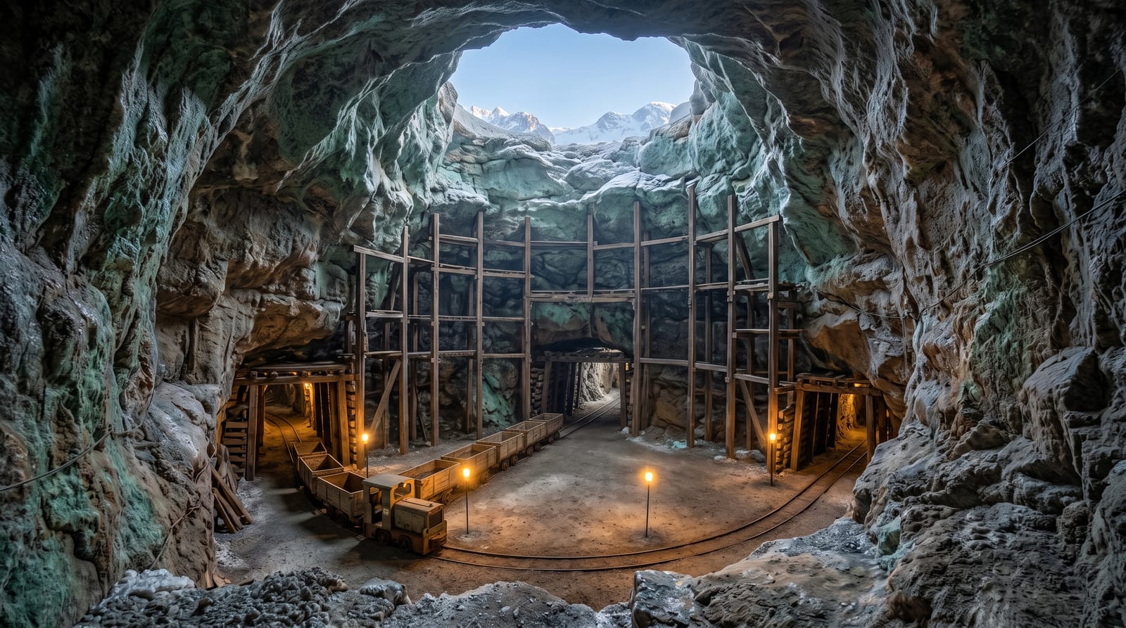 Hallein Salt Mine on the Durrnberg