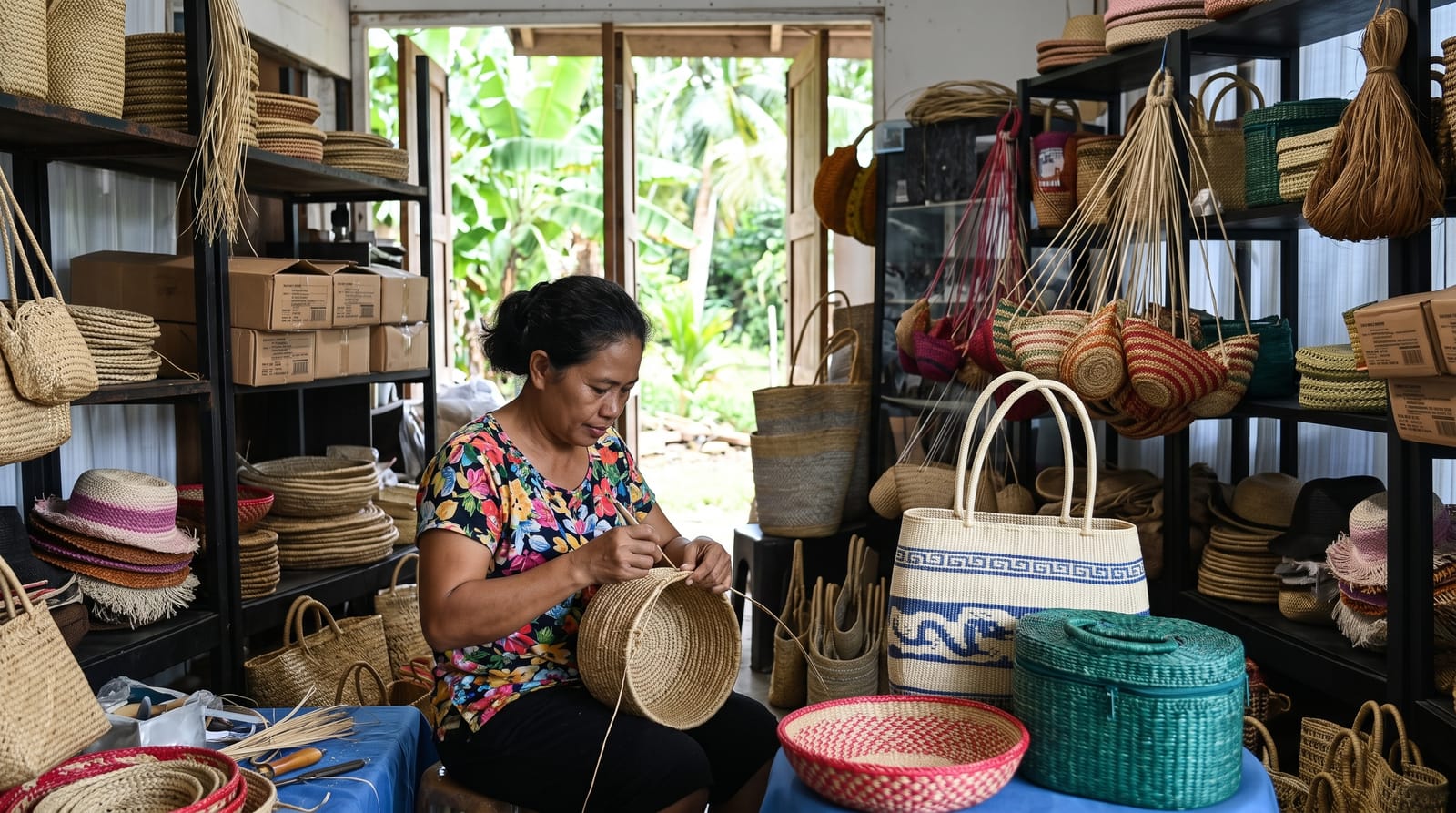 Straw Plaiting