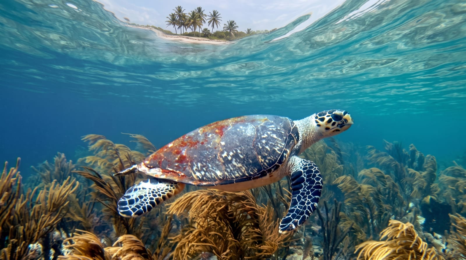 The Hawksbill Turtles